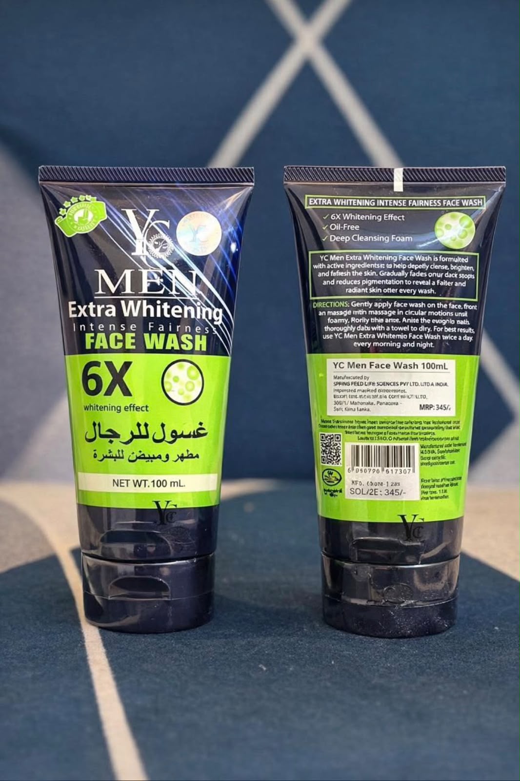 YC Extra Men Whitening Face Wash – Brightening & Deep Cleansing Face Wash for Men